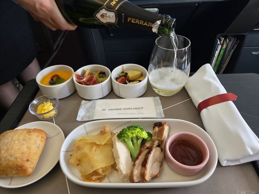 JALの機内食