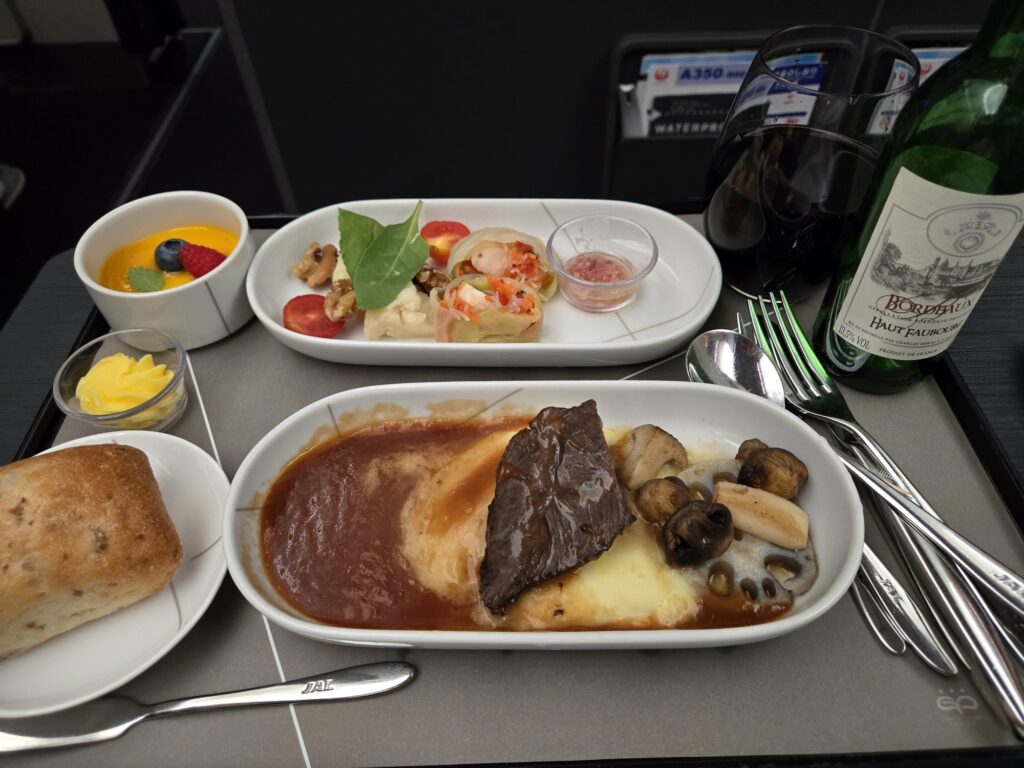 JALの機内食