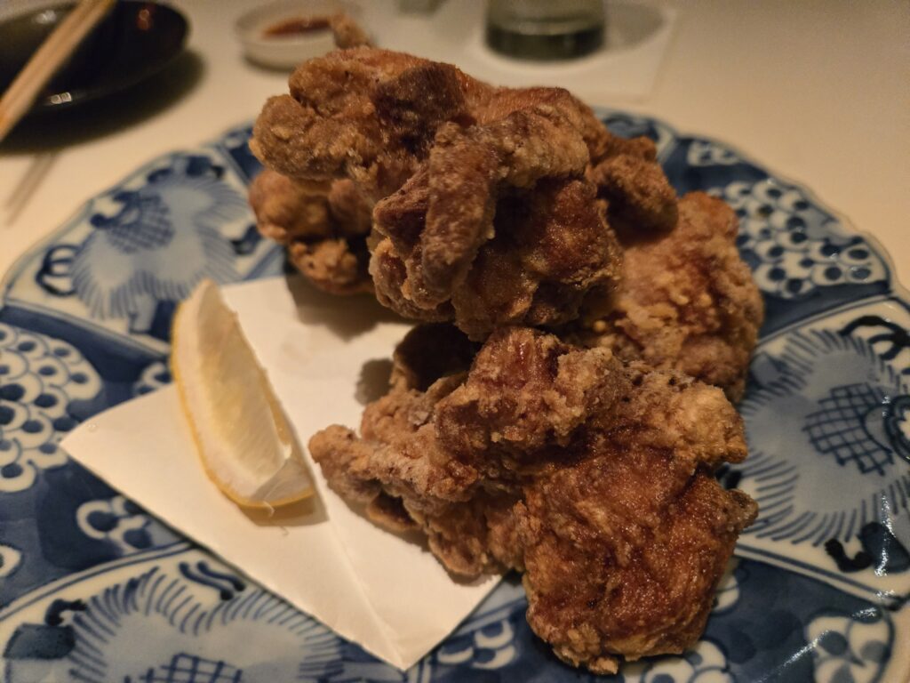西麻布 吾空の鶏の塩唐揚げ