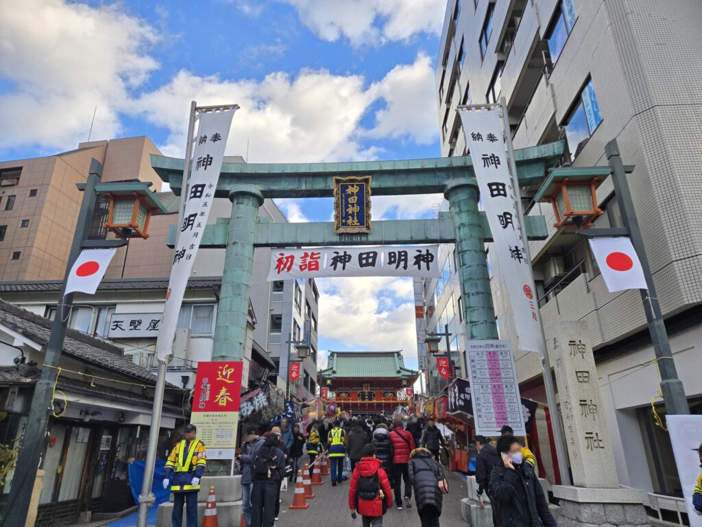 神田明神の鳥居