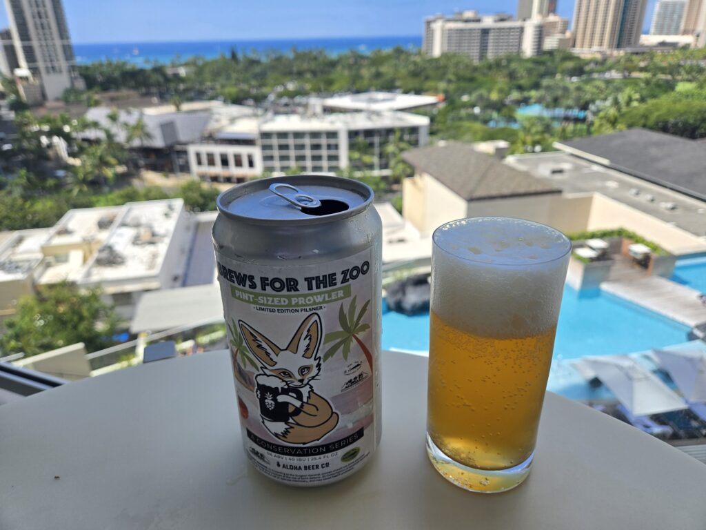 クラフトビール リッツカールトンからの景色
