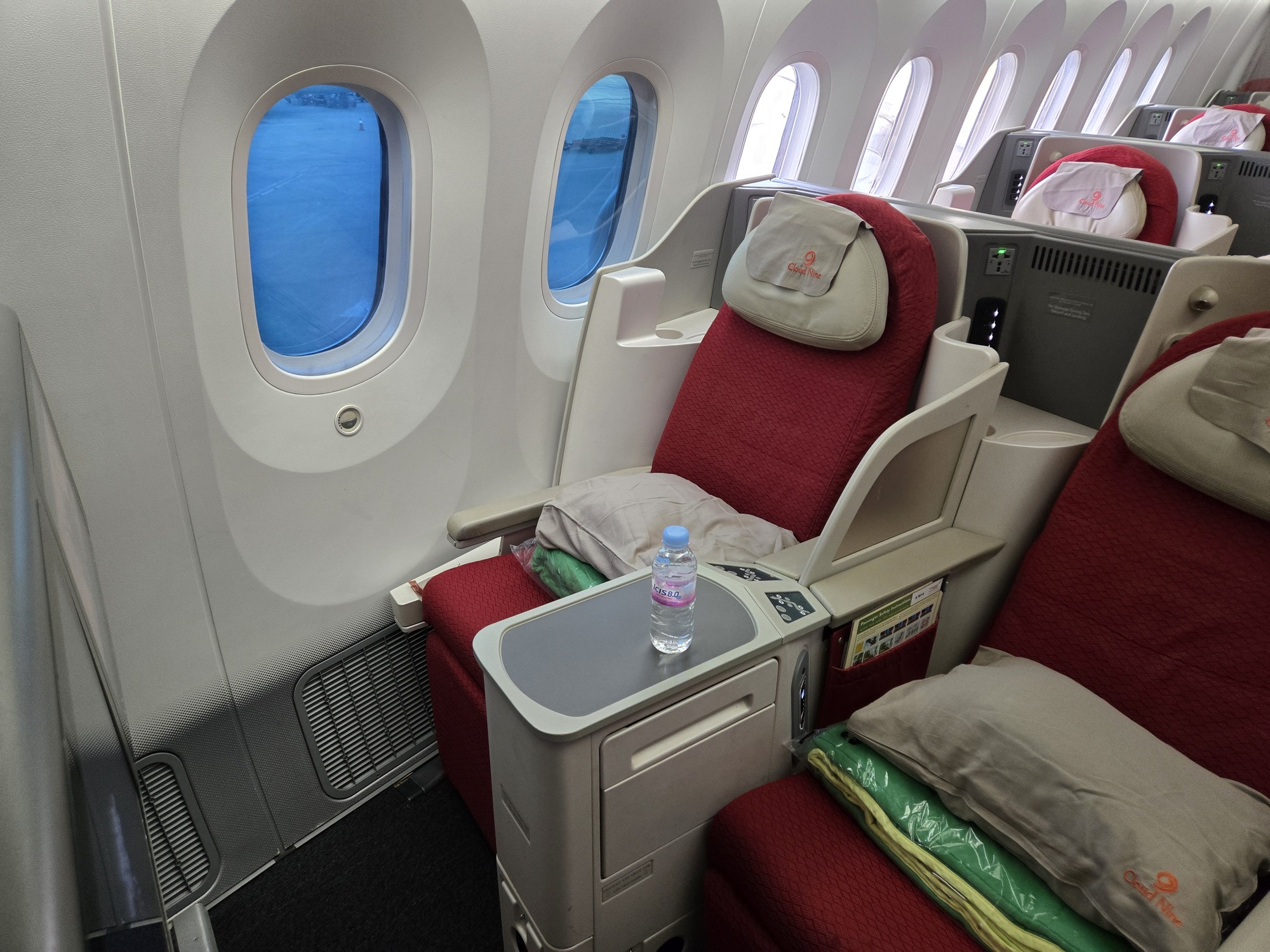 エチオピア航空 ビジネスクラス シート