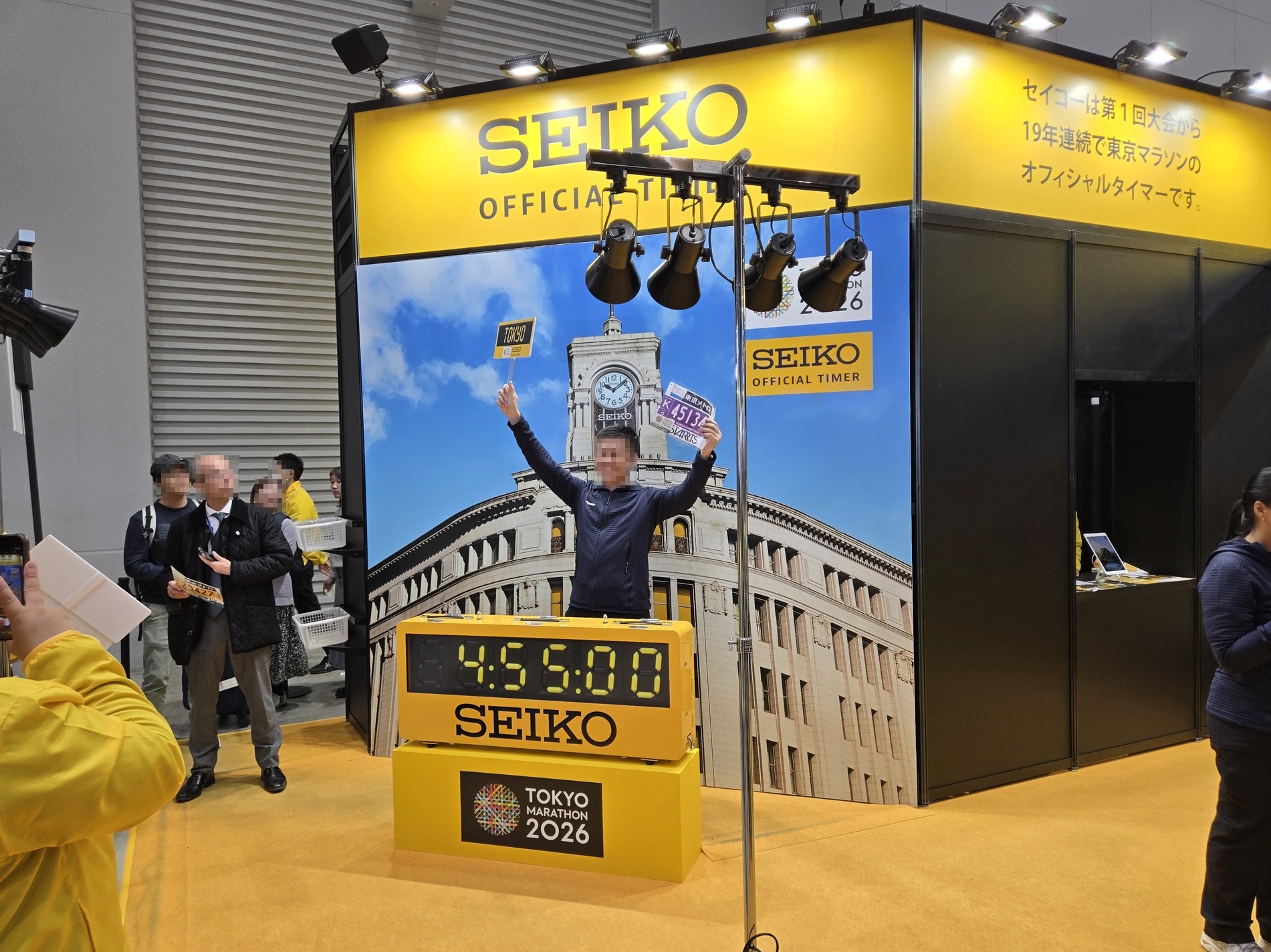 SEIKOのブース