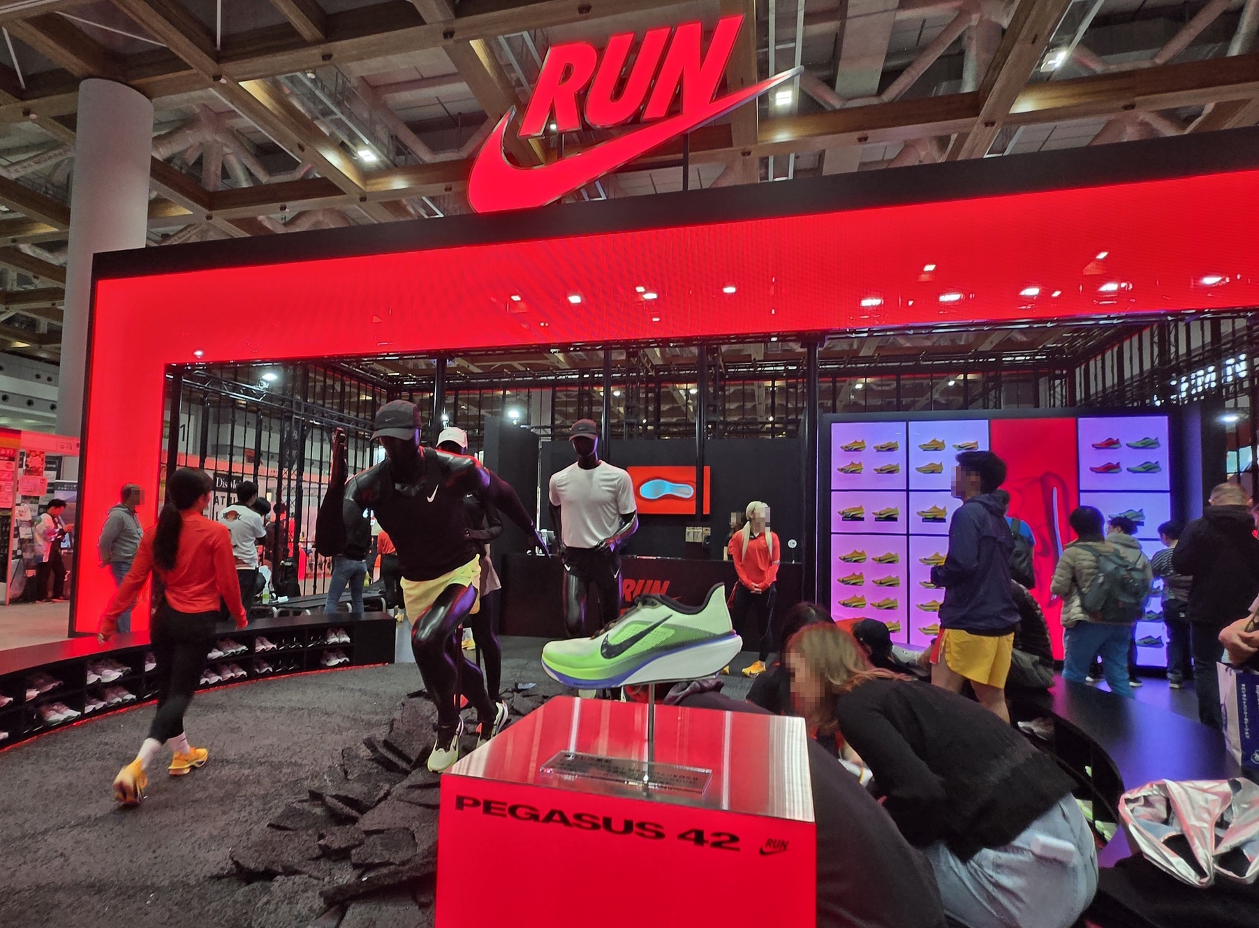 ナイキのブース