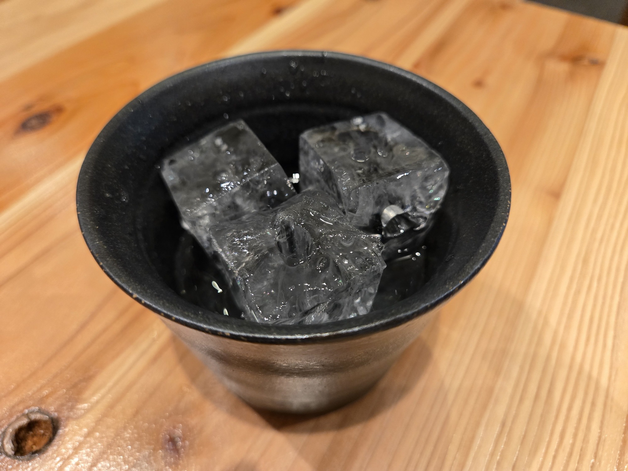 芋焼酎 富乃宝山 ロック