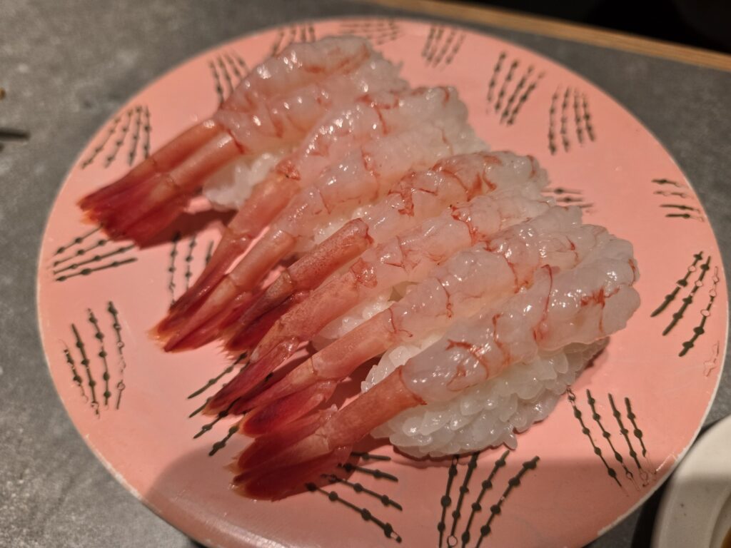 甘エビの握り寿司