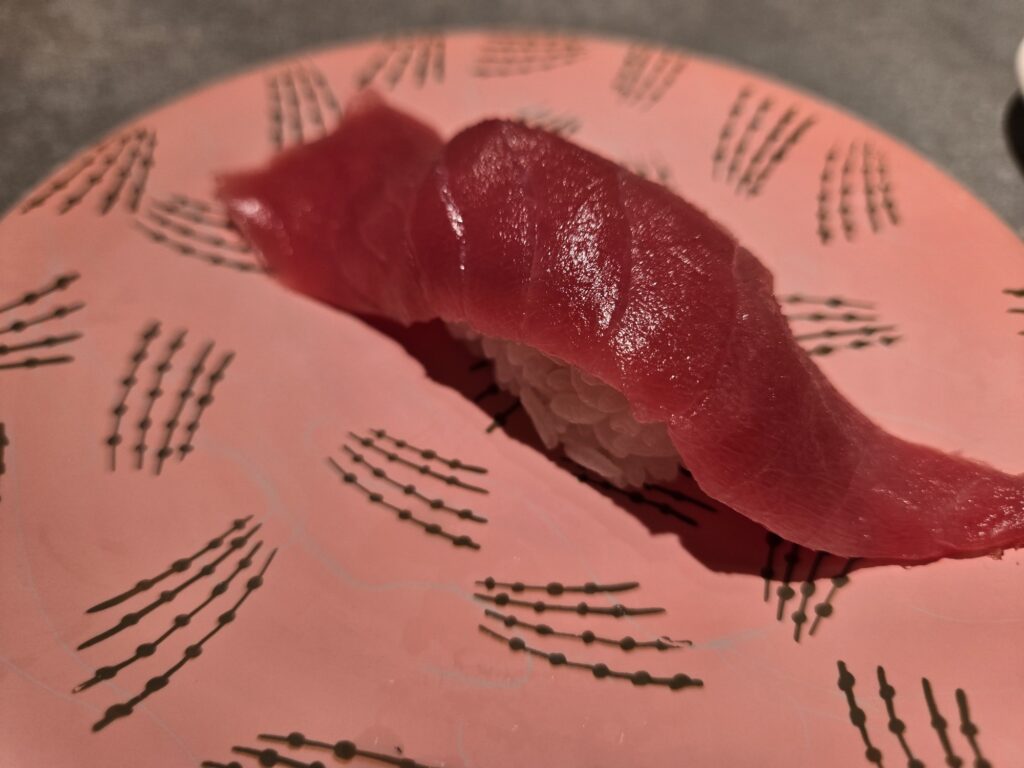 赤身の握り寿司