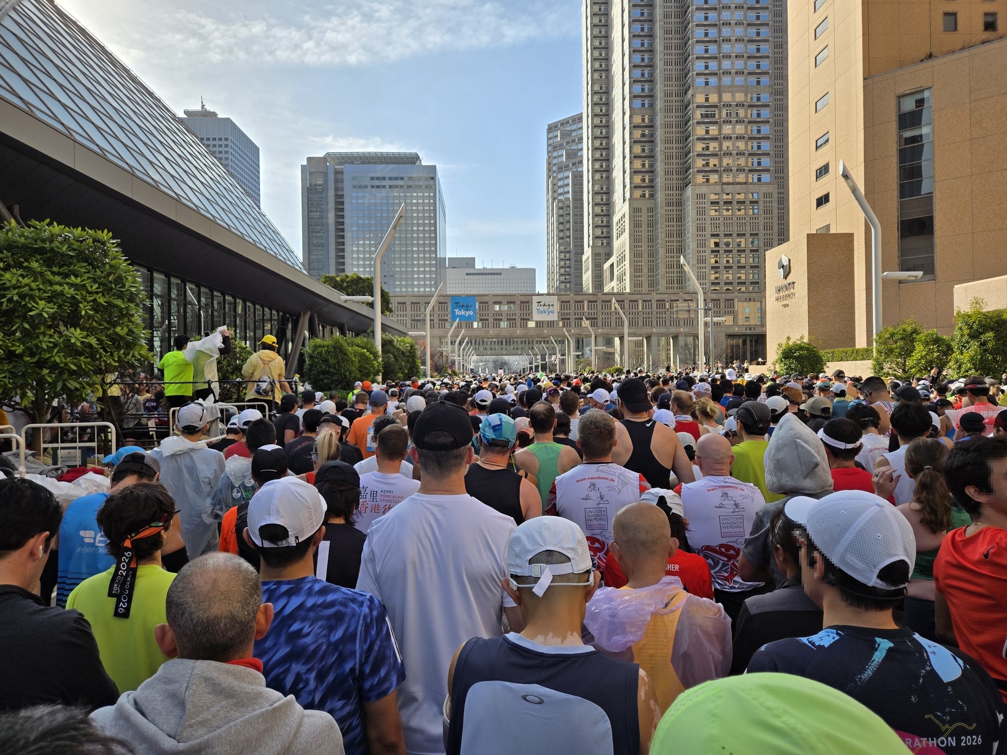 東京マラソンスタート