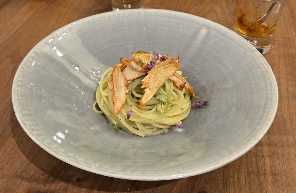 Peaceのジェノベーゼパスタ