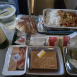 エチオピア航空のエコノミークラスの機内食