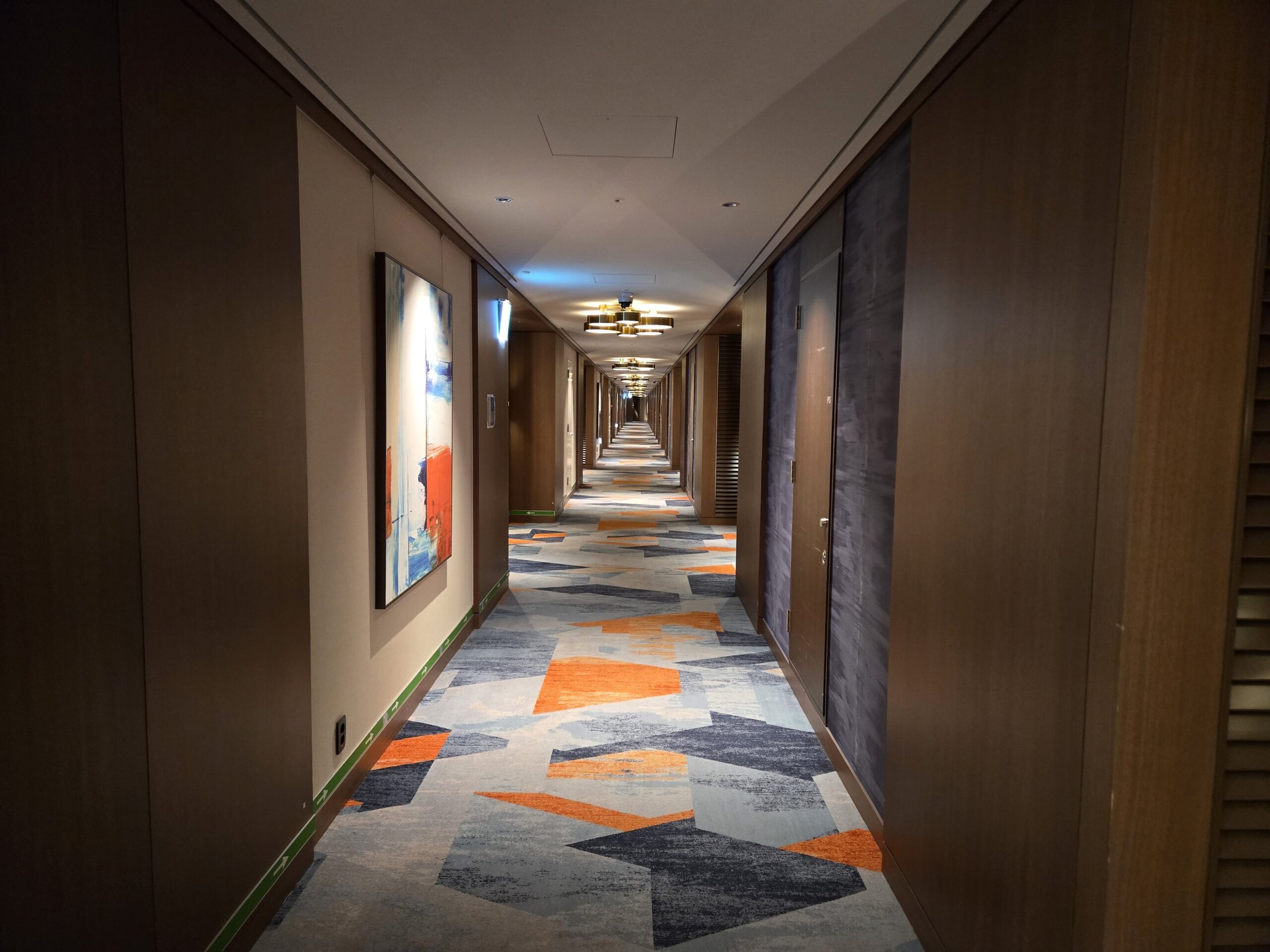 フォレストタワーの廊下