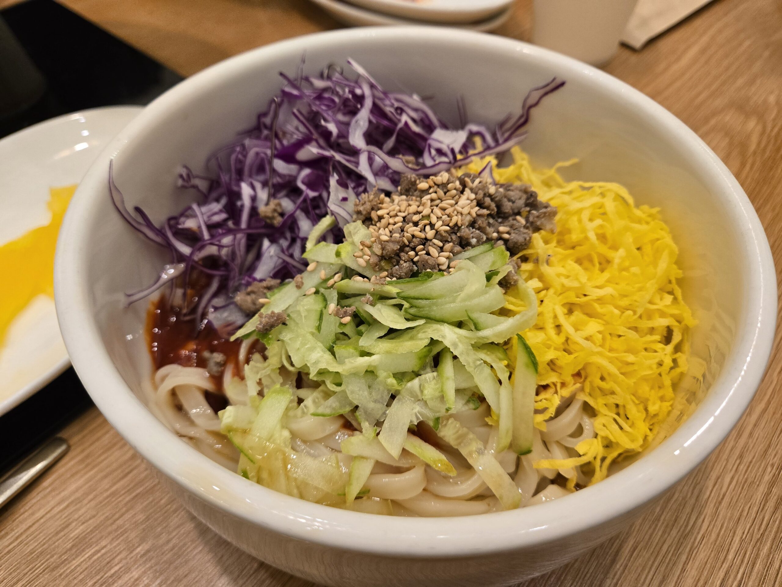 混ぜそば、混ぜる前