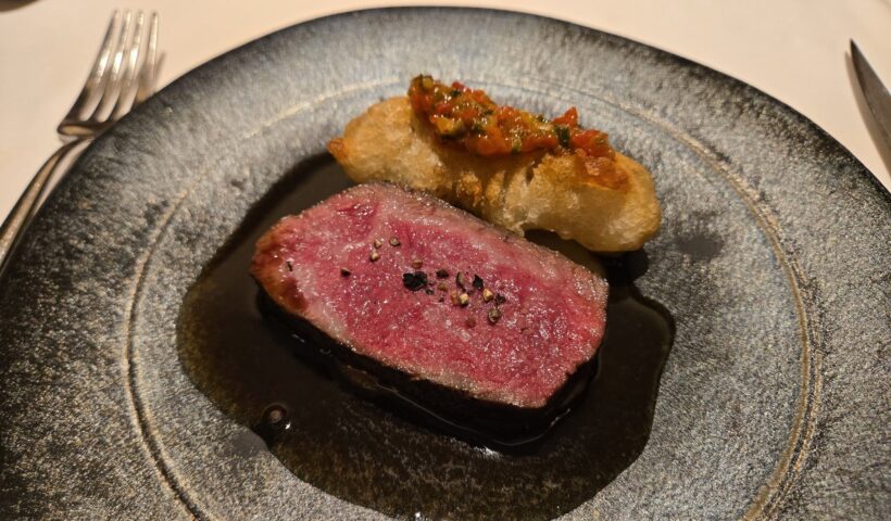 赤身肉ステーキ