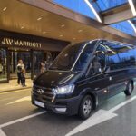 JWマリオットホテル入口とヒュンダイ・ソラティ