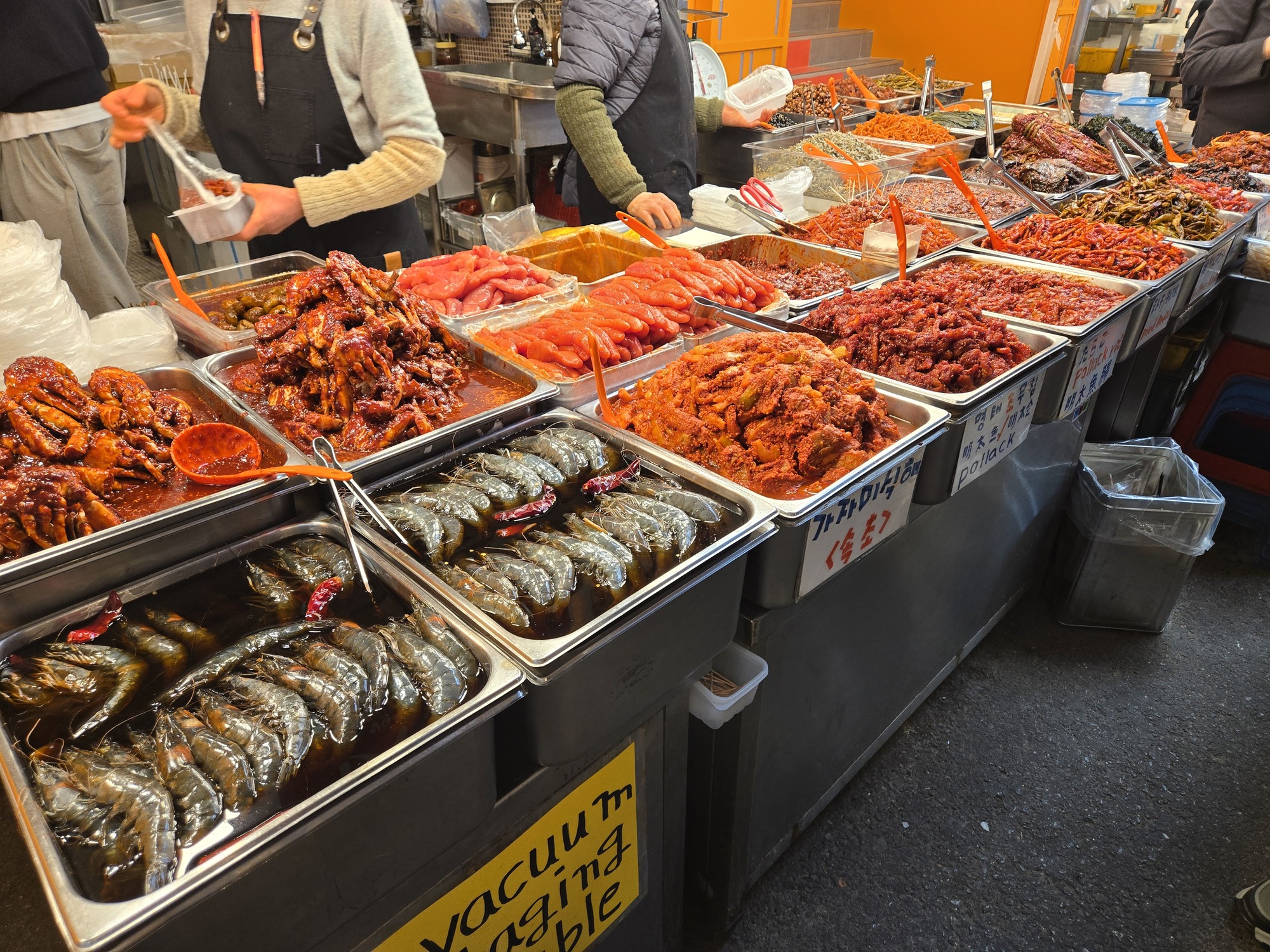 エビの醤油漬けなど