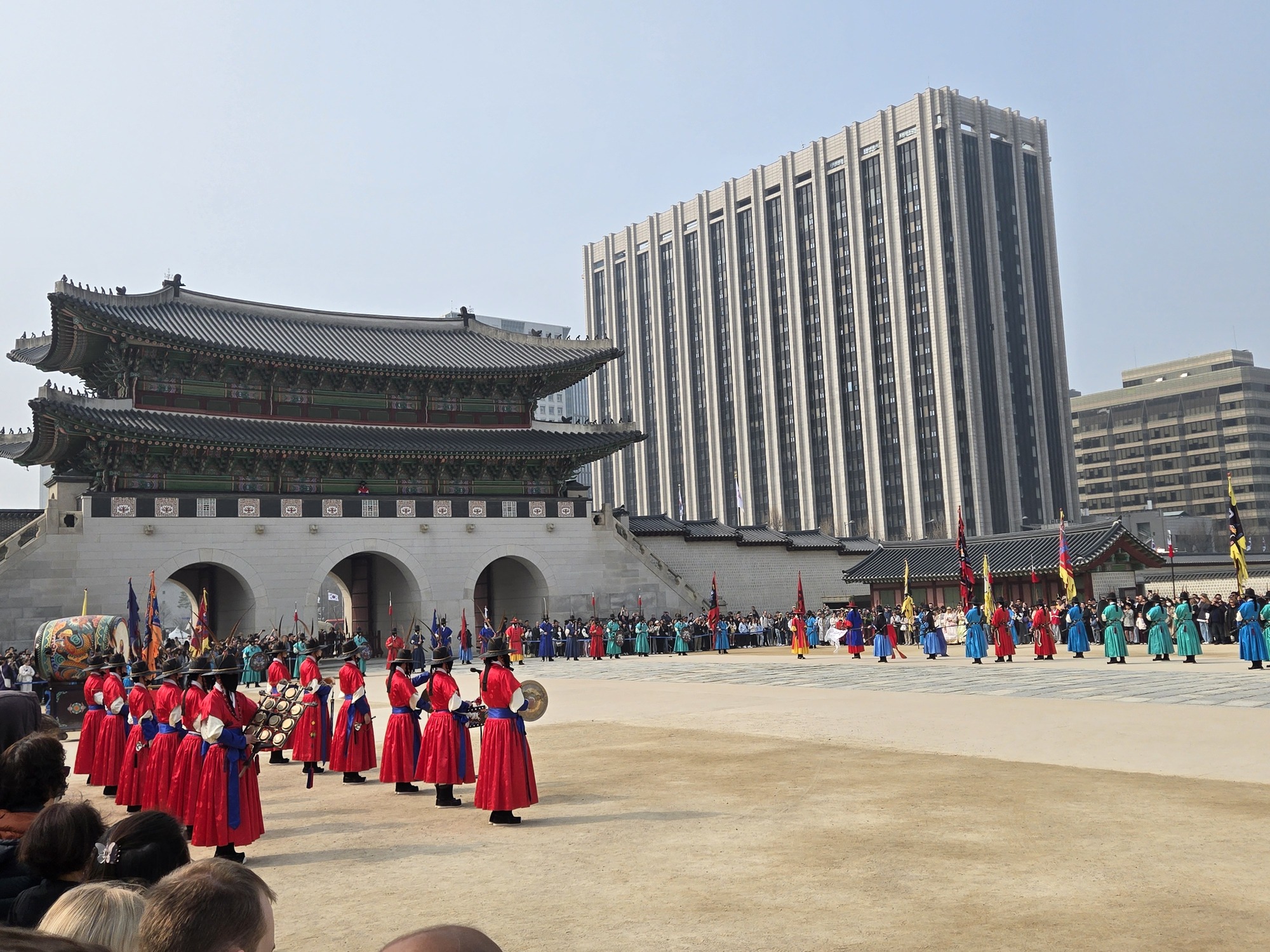 光化門 王宮守門将交代儀式