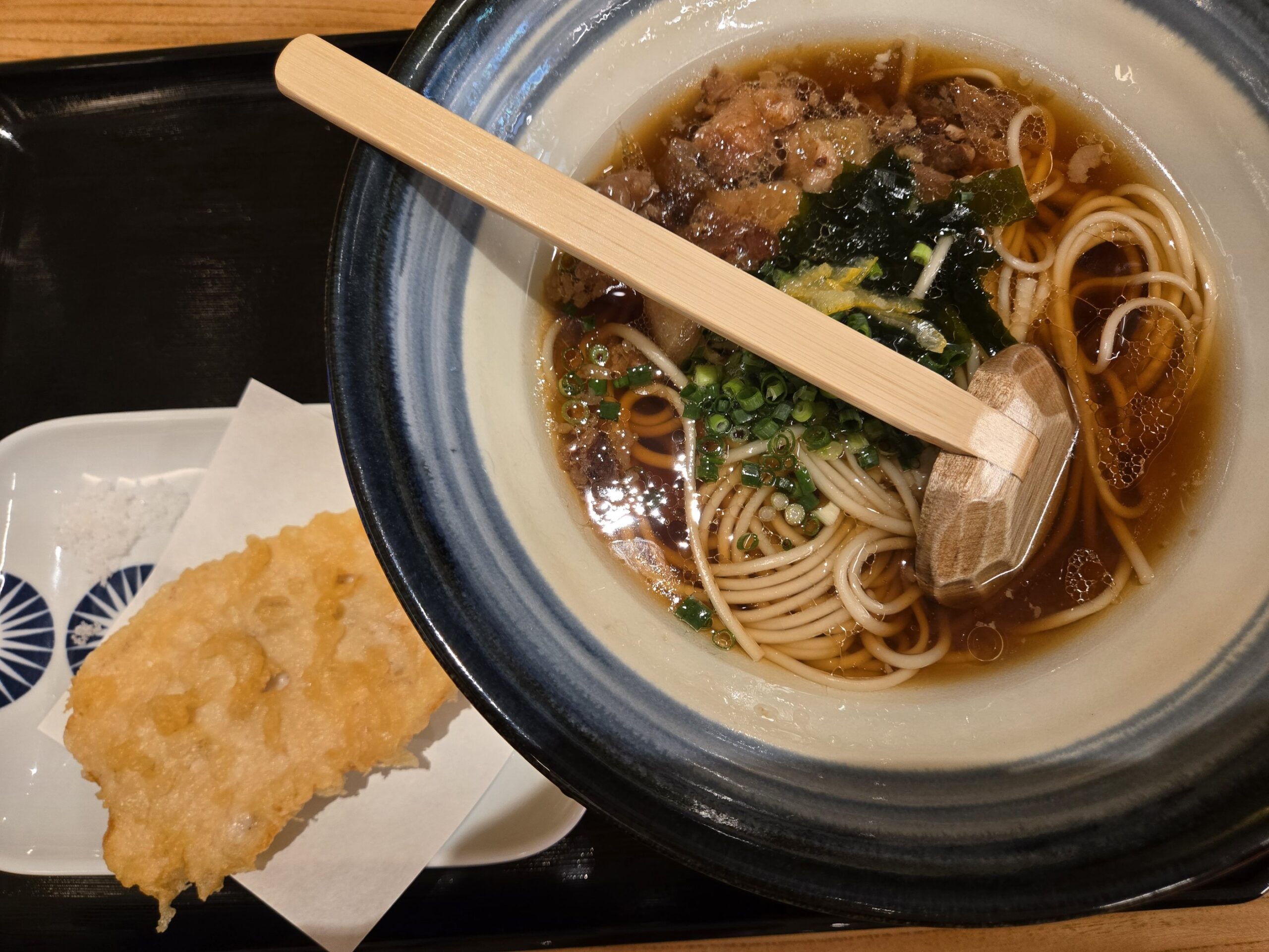 うどんと天ぷらのセット