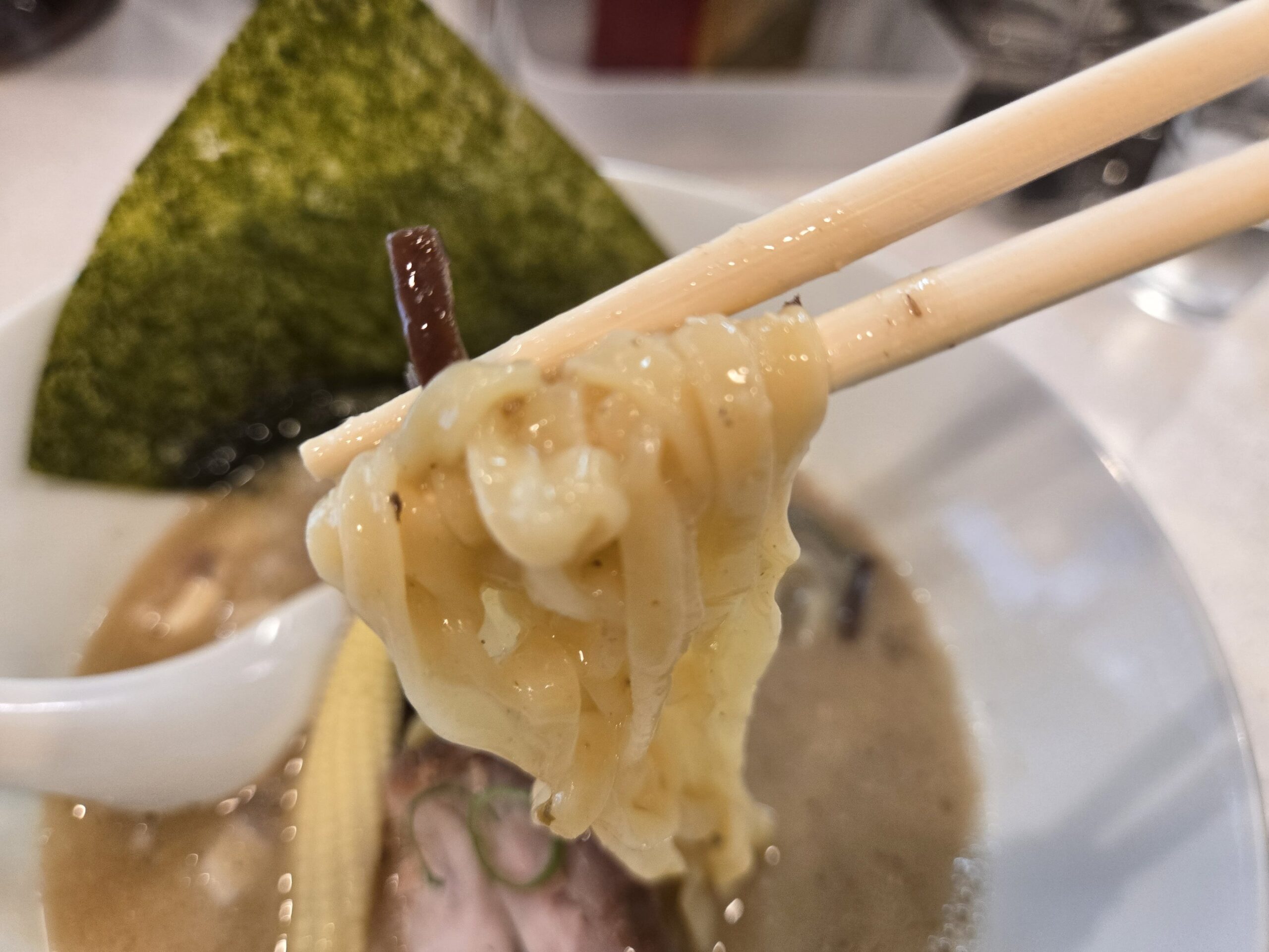 麺のリフトアップ