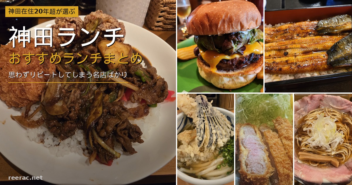 神田ランチおすすめ