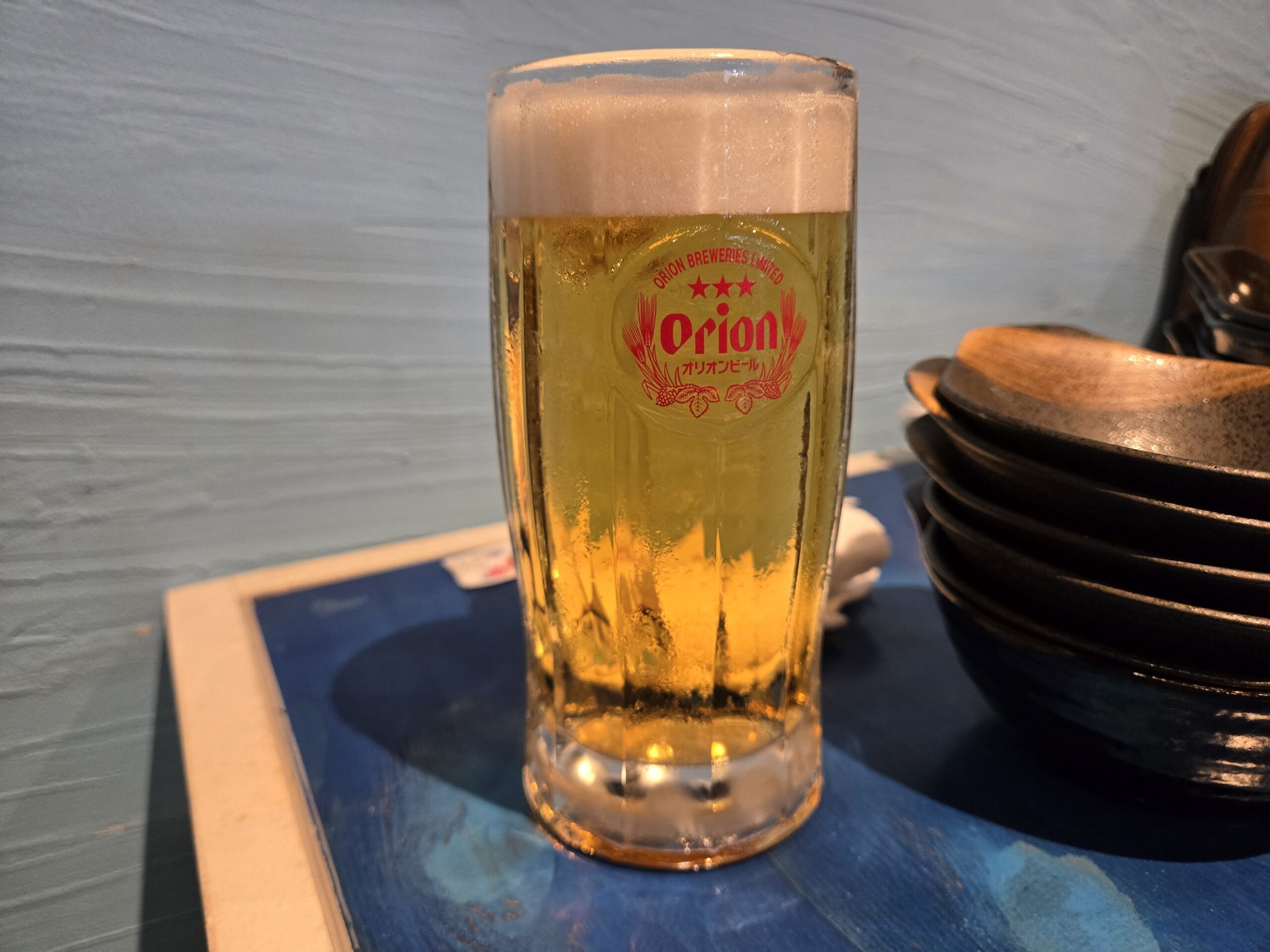 オリオンビールの生ビール