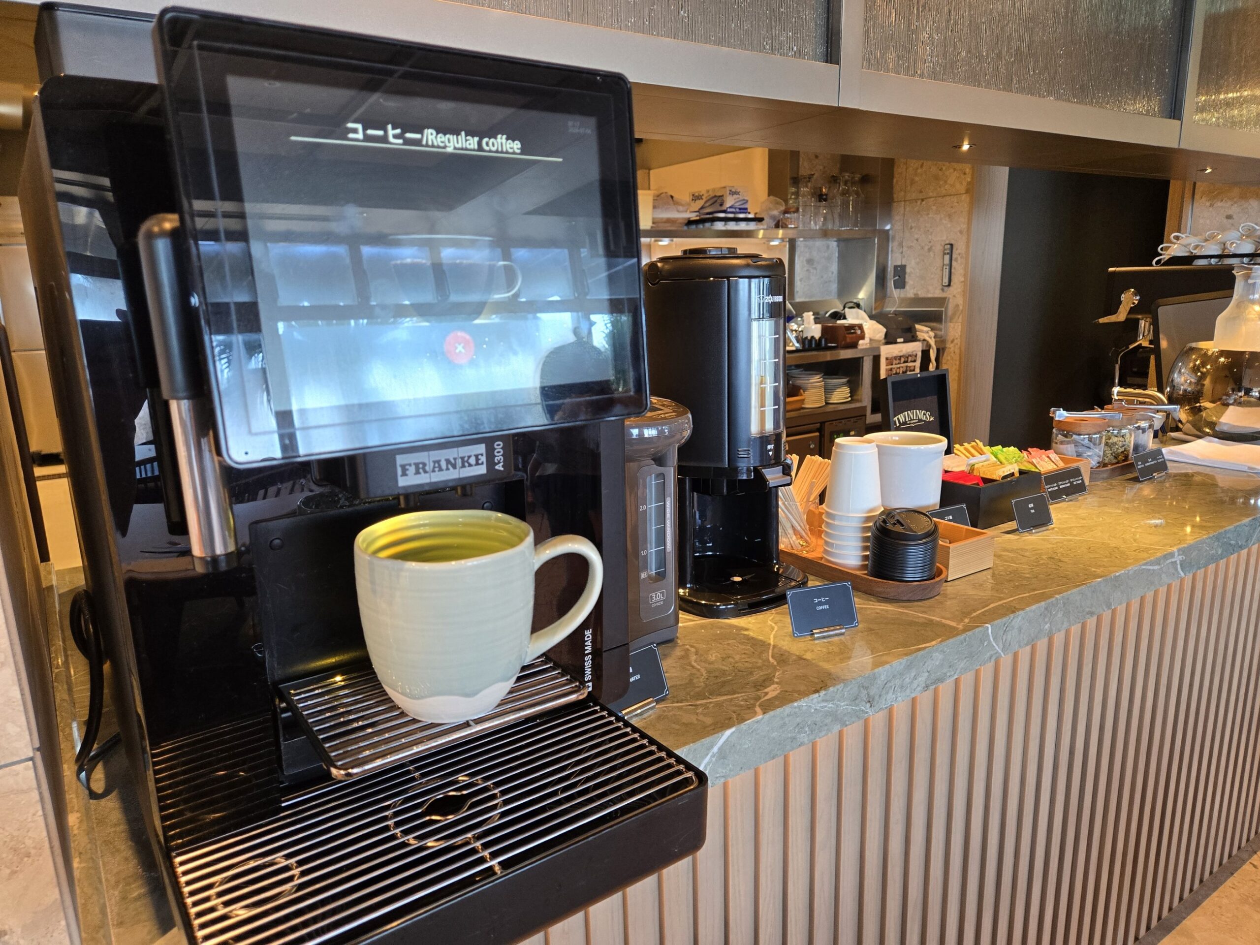 ホテルセルフコーヒーマシン