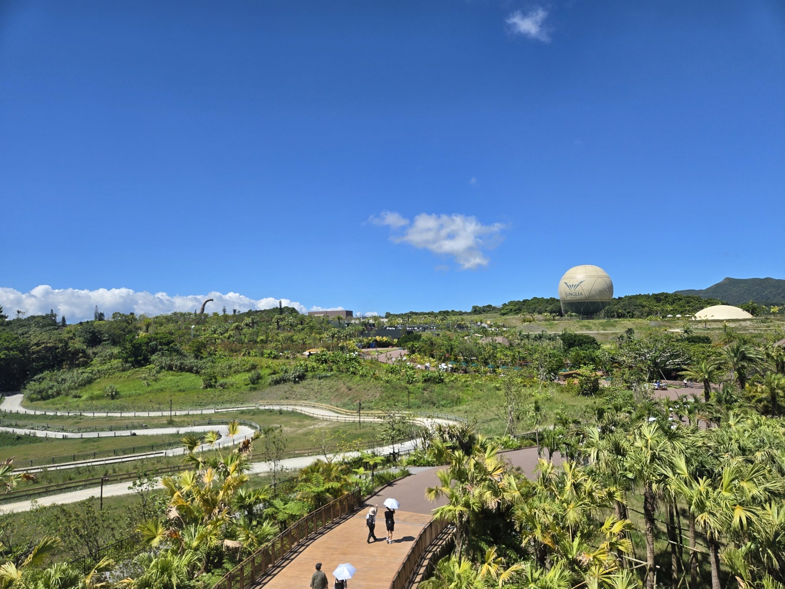 沖縄ジャングリア高台からの全景