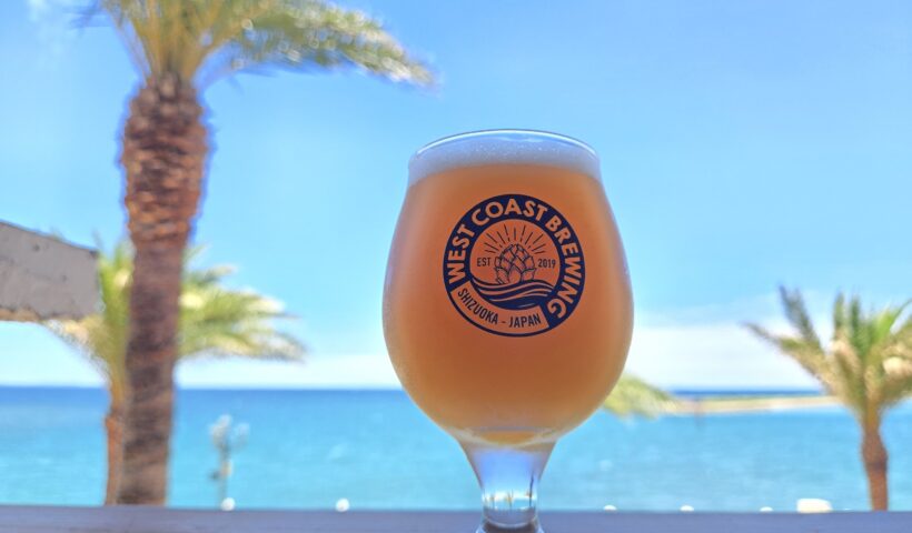 WEST COAST BREWINGのビールと海