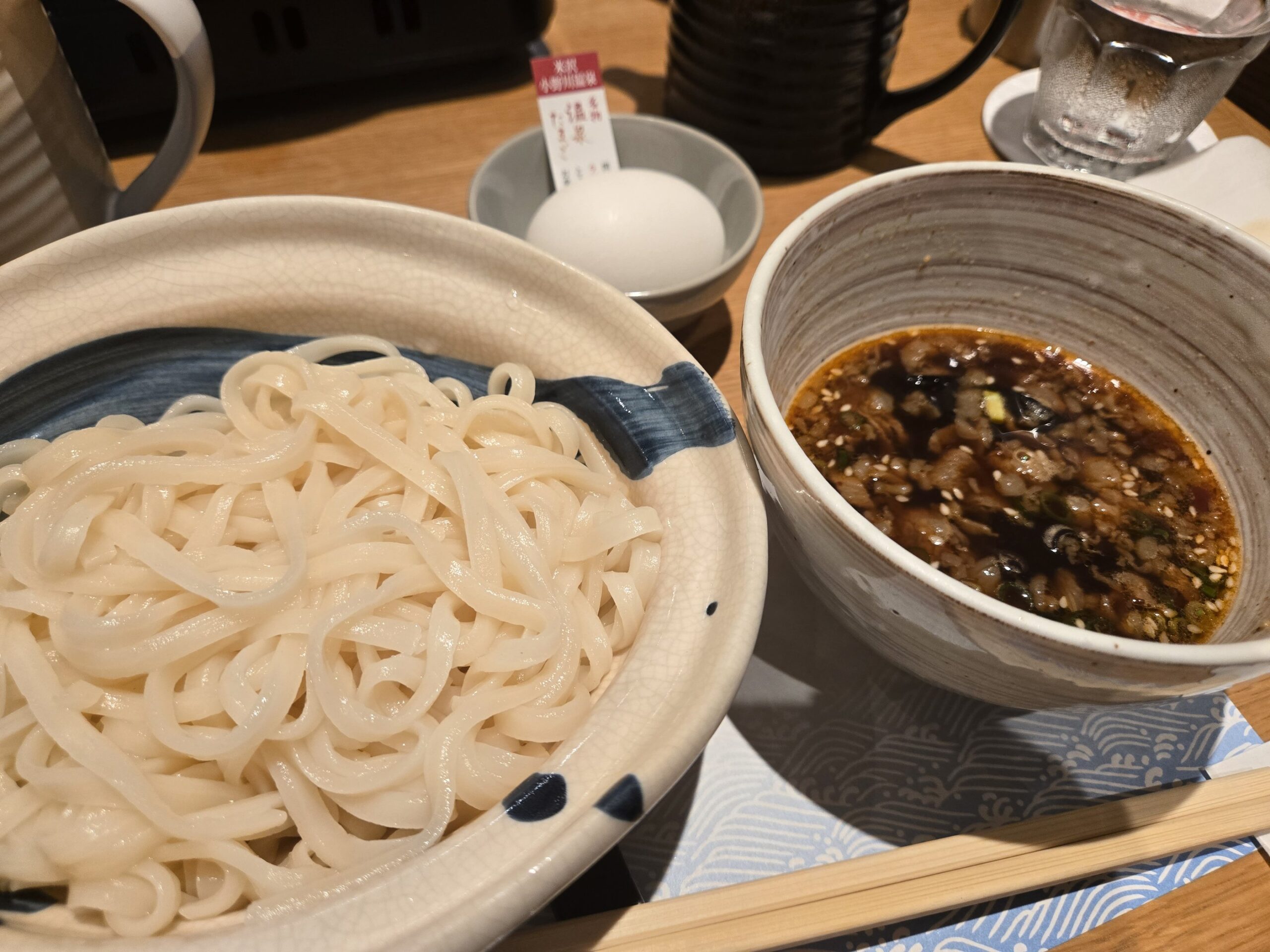 うどんとつけ汁