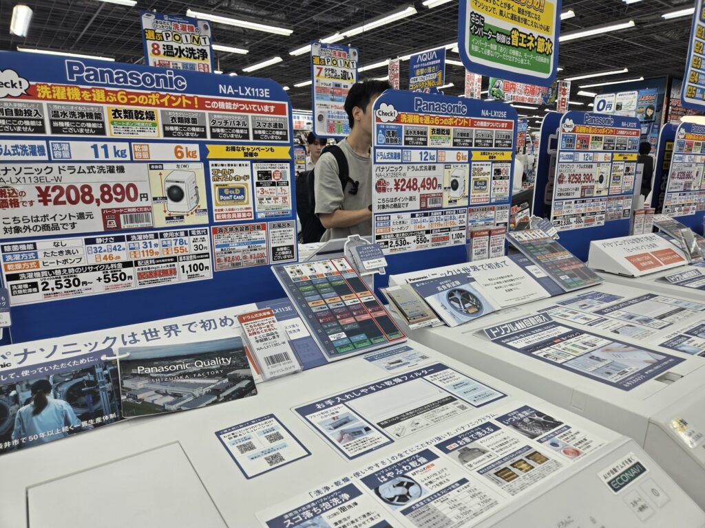 Panasonic LXシリーズ各モデルの価格と機能表示