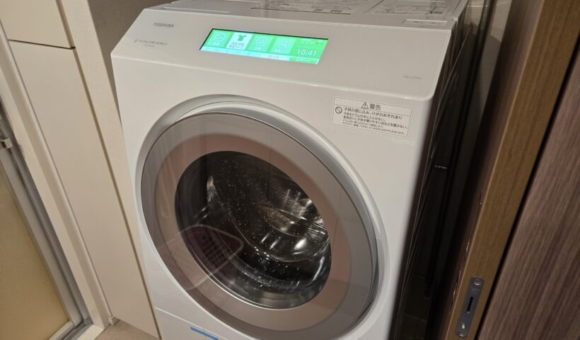設置後の東芝ZABOON TW-127XP5L-W