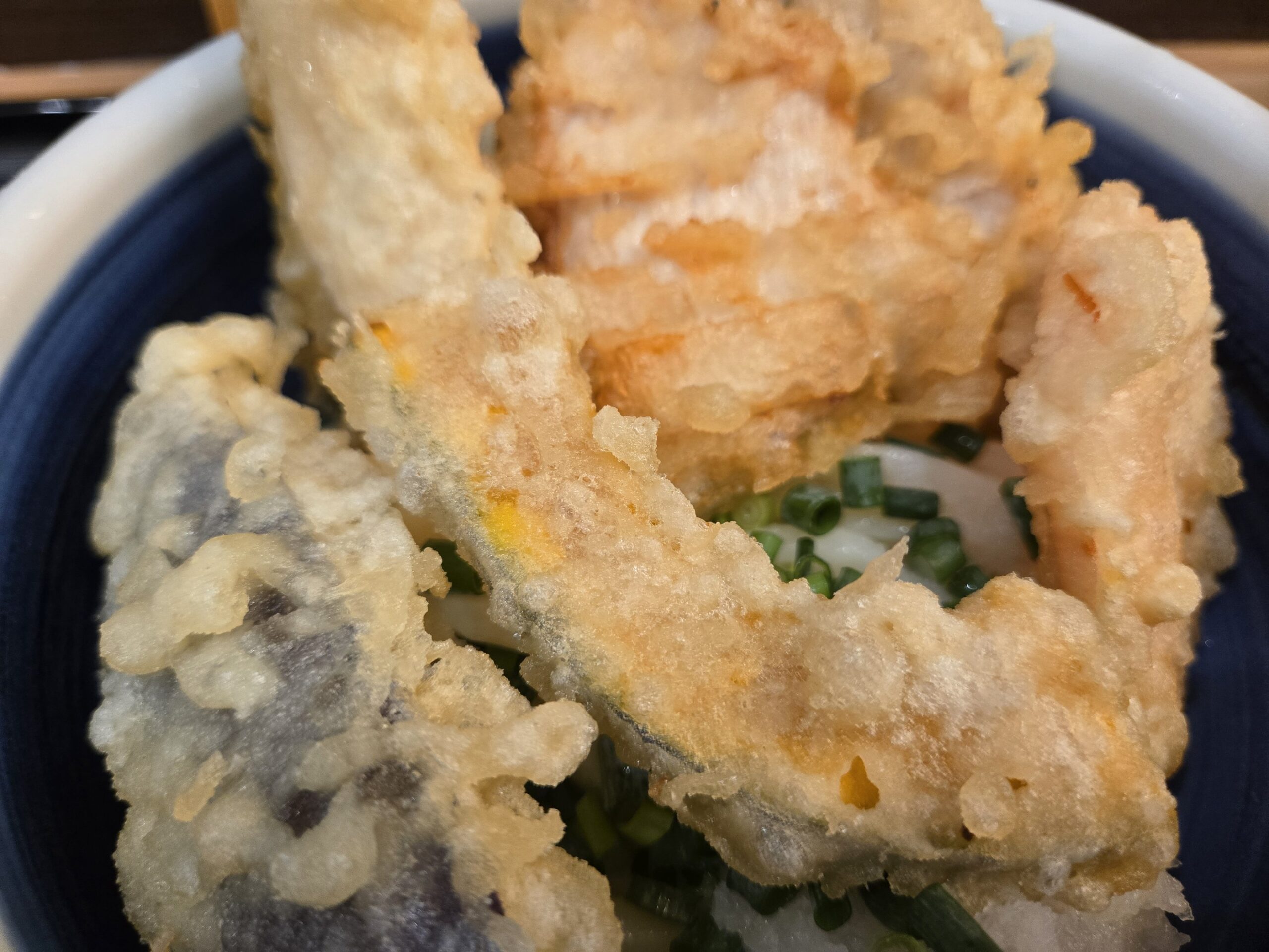 天ぷらうどん、美味しい