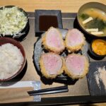 カツログ「北新地とんかつ épais」@丸の内|ロースとヒレを正直レビュー シャトーブリアンのヒレカツ定食、キャベツ、味噌汁、ご飯