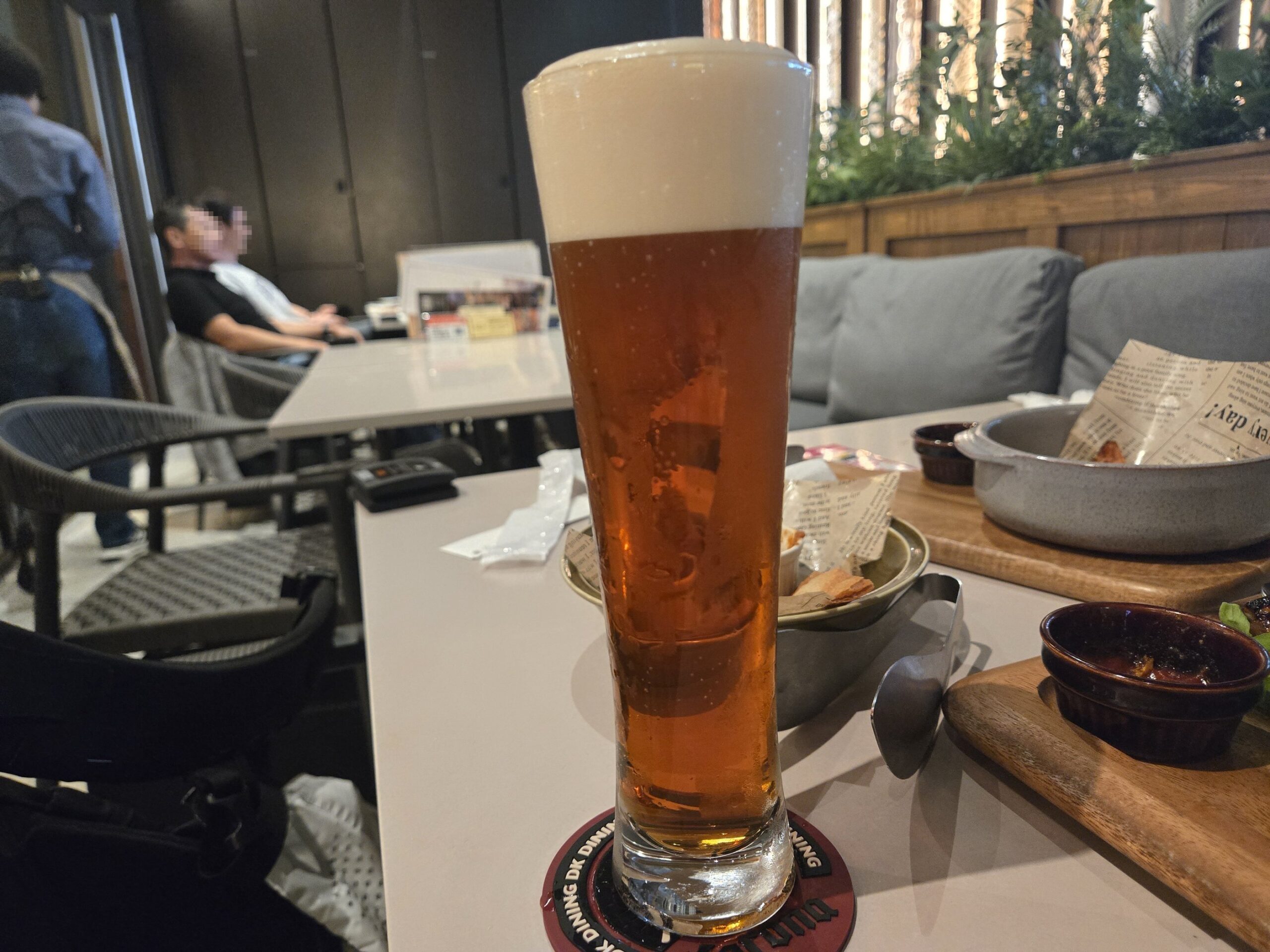 京都の黄桜酒造のLUCKY CHICKEN、しっかりした泡