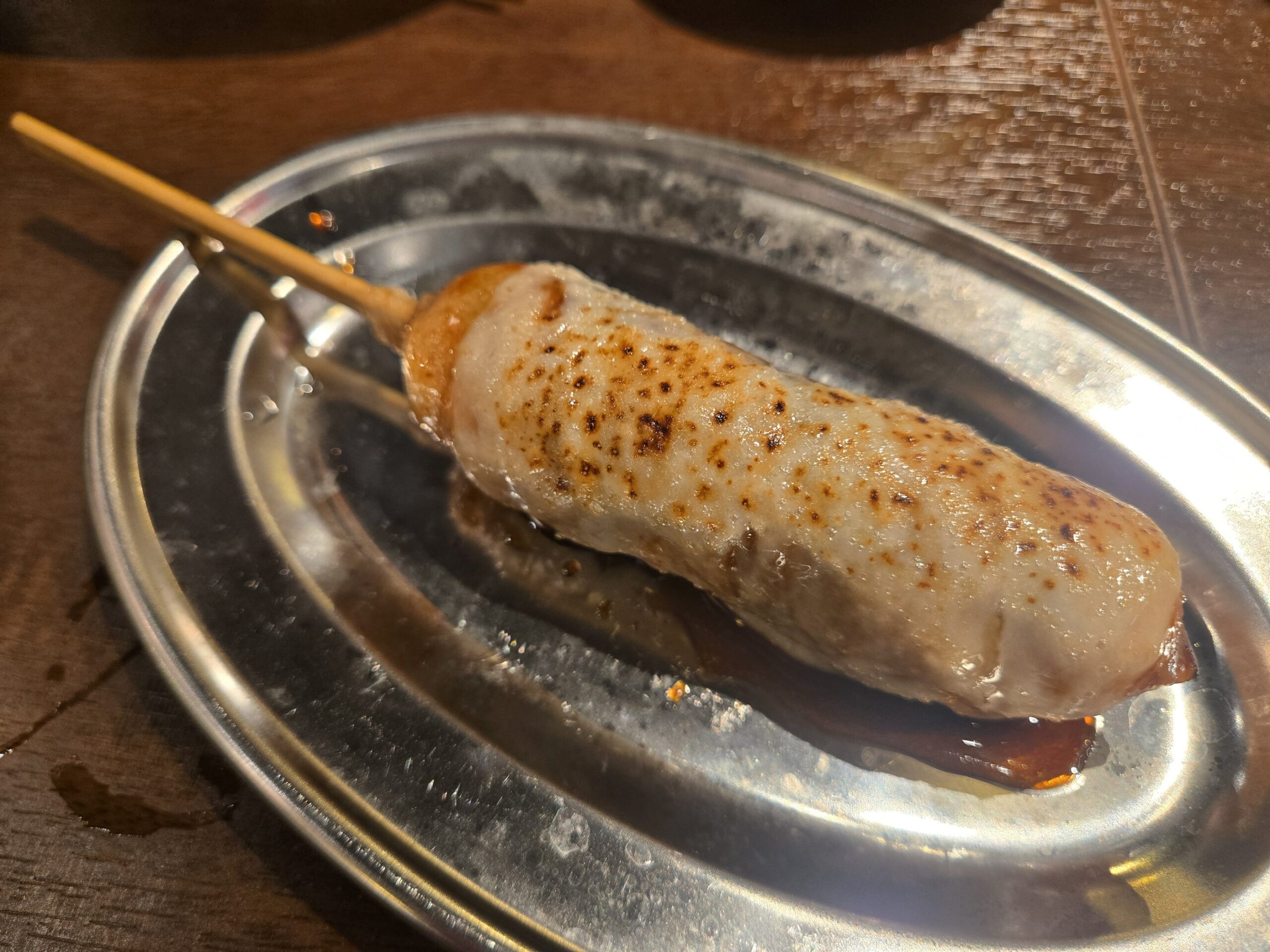 銀だこ点心酒場 神田 肉巻きおにぎりチーズ串