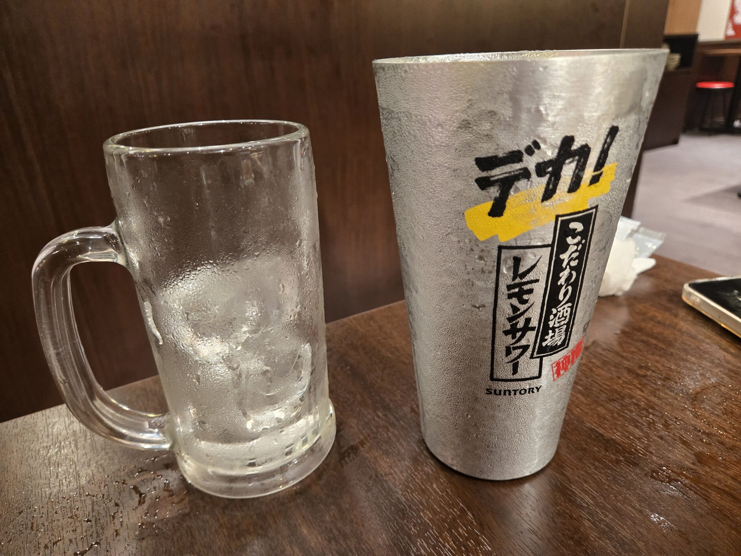 神田の銀だこ点心酒場でレモンサワーを堪能