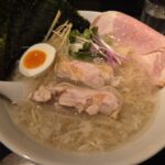 淡路町 MANNISHの「特製コッテリ 塩生姜らー麺」